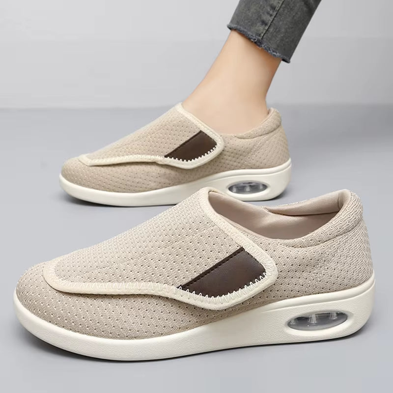 New Casual Orthopedics Wide Feet Swollen Shoes Thumb Eversion Adjusting Soft Comfortable Diabetic Shoe Walking Shoes