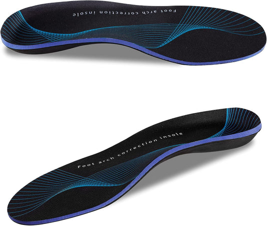 Plantar Fasciitis Insoles Arch Supports for Men and Women Shoe Inserts Orthotics - Athletic Shoe Insoles for Flat Feet Arch Heel Pain High Arch Womens 12-12.5 | Mens 10-10.5